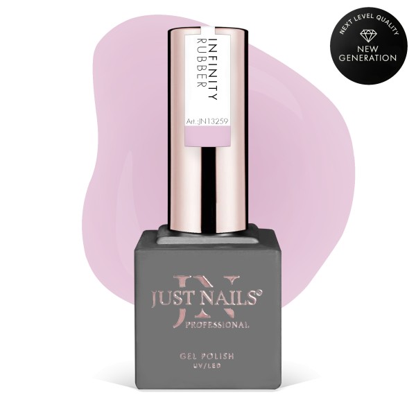 JUSTNAILS Rubber Gel INFINITY BASE - CELESTE BLOOM