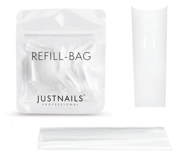 JUSTNAILS Xtreme long square - Nachfüll Packs