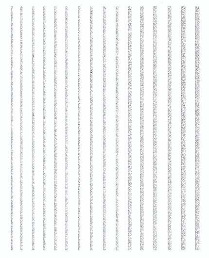JUSTNAILS Sticker Lines Silver Glitter Linien