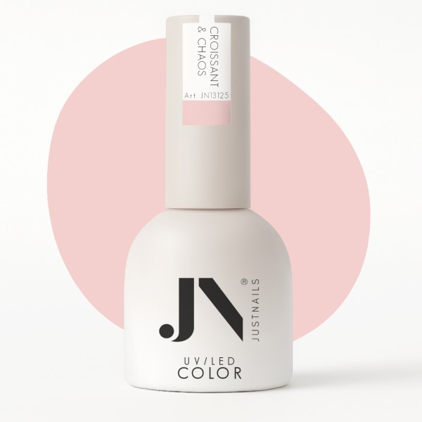 JUSTNAILS Gel Polish Color - Croissant & Chaos - Shellac Soak-off