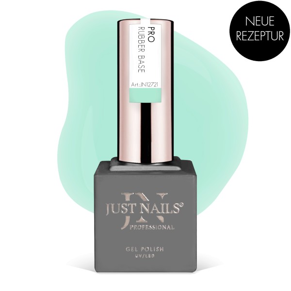 JUSTNAILS Pro Rubber Builder - CHILLED MINT - Shellac Hybrid Soak-off