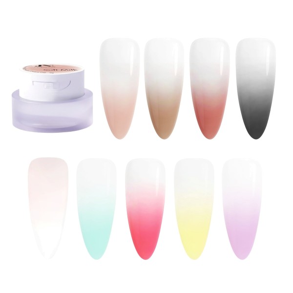 JUSTNAILS Nailartgel Ombre Gel - SET 9x *VORBESTELLUNG