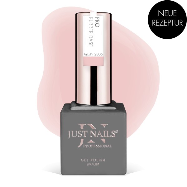 JUSTNAILS Pro Rubber Builder - HOMEMADE ICETEA - Shellac Hybrid Soak-off