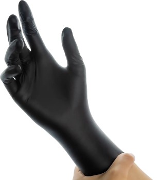 QUANTUS Nitril Black Handschuhe Puderfrei 100 Stück QUANTUS Nitril Black Handschuhe Puderfrei 100 Stück
