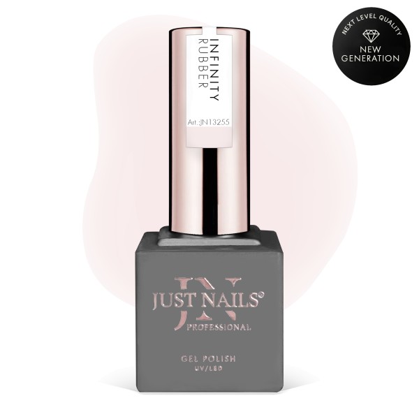 JUSTNAILS Rubber Gel INFINITY BASE - VANILLA SKY