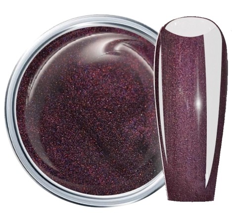 JUSTNAILS Farbgel Black Burgundy
