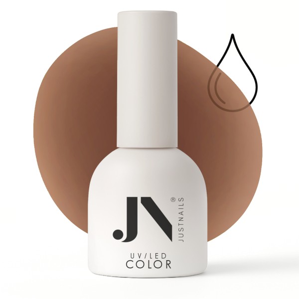 JUSTNAILS Gel GLAS Polish Color - Toffe Mood - Shellac Soak-off