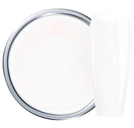 JUSTNAILS Farbgel Premium 3D Plastilin - white
