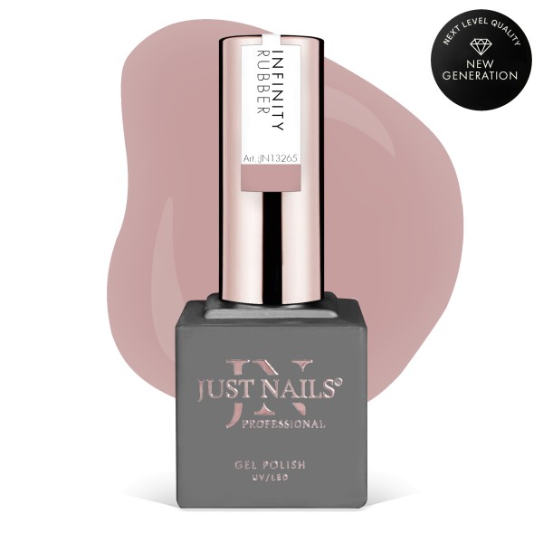 JUSTNAILS Rubber Gel INFINITY BASE - SEPIA MUSE