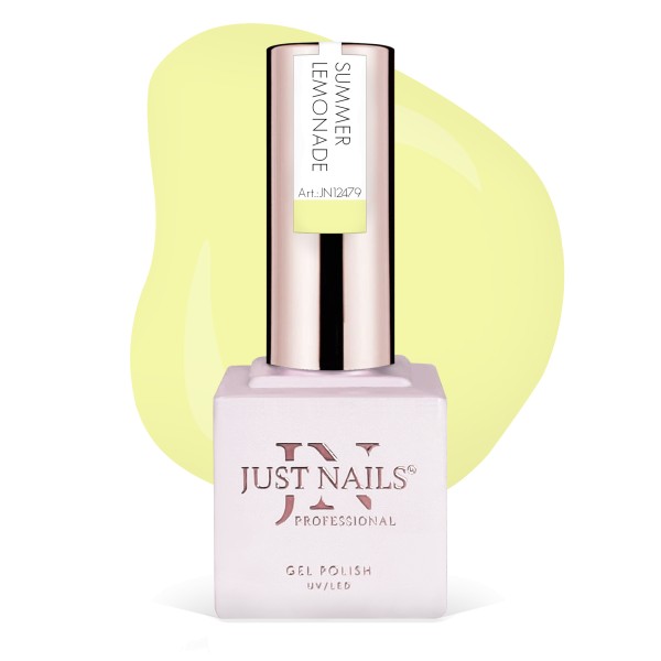 JUSTNAILS Gel Polish Color - SUMMER LEMONADE - Shellac Soak-off