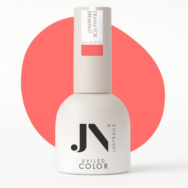 JUSTNAILS Gel Polish Color - Drama For Breakfast - Shellac Soak-off