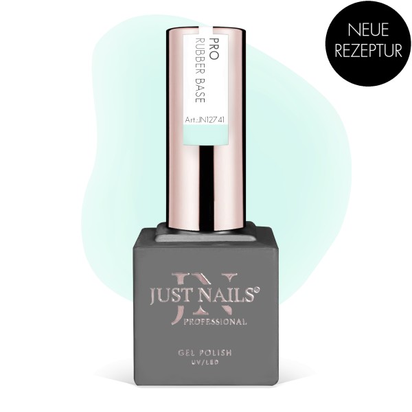 JUSTNAILS Pro Rubber Builder - CRYSTAL TIDES - Shellac Hybrid Soak-off