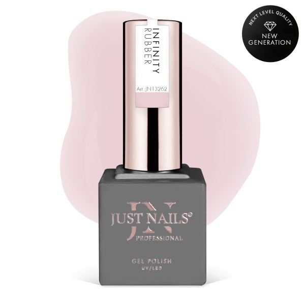 JUSTNAILS Rubber Gel INFINITY BASE - SUNDAY FEELS