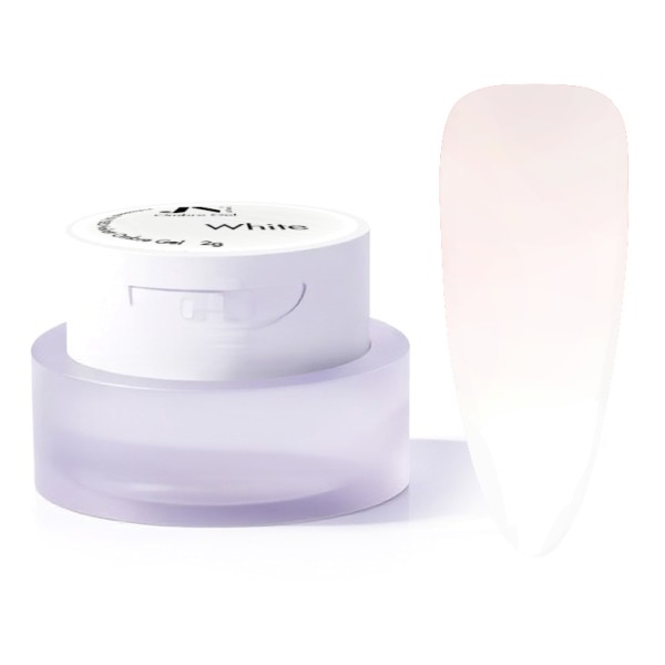 JUSTNAILS Nailartgel Ombre Gel - White *VORBESTELLUNG