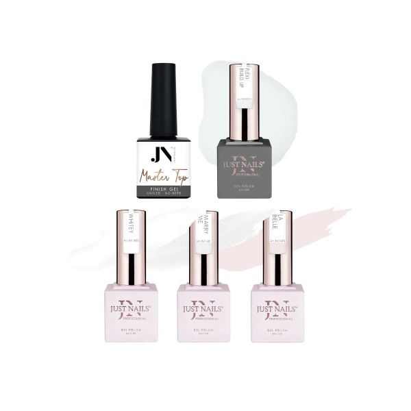 JUSTNAILS Professional Shellac Bridal Set