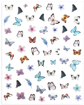 JUSTNAILS Sticker Butterfly 803 JUSTNAILS Sticker Butterfly 803