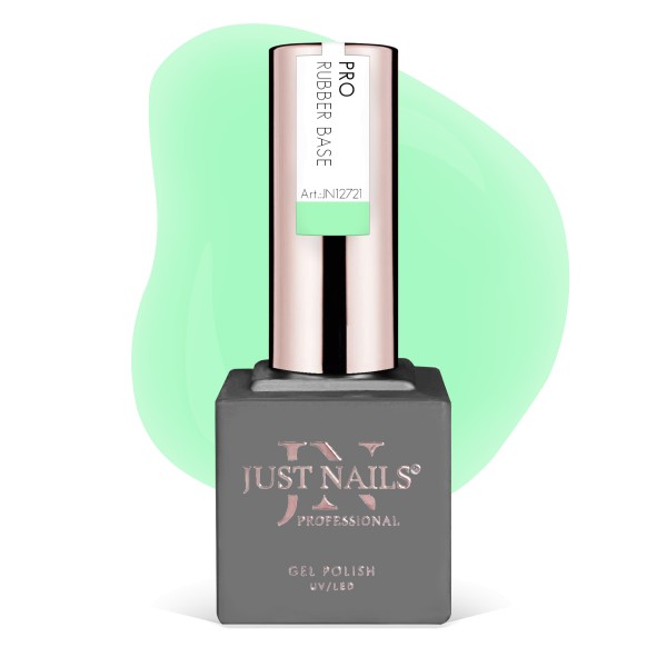 JUSTNAILS Pro Rubber Builder - CHILLED MINT - Shellac Hybrid Soak-off