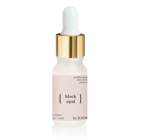 JUSTNAILS Premium Protect Nagelöl - Black Opal 10ml