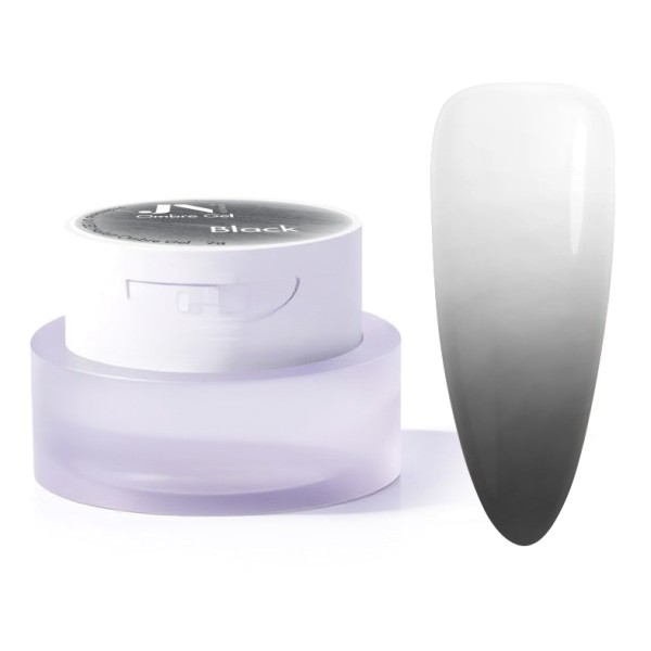 JUSTNAILS Nailartgel Ombre Gel - Black *VORBESTELLUNG