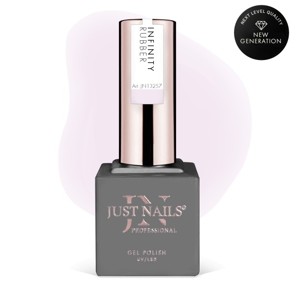 JUSTNAILS Rubber Gel INFINITY BASE - GLOWMANCE