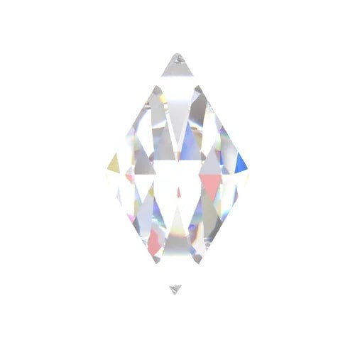 LUXINI ® SHAPE Crystal Glas Rhinstones High Quality - Rhombus Crystal AB (6x10mm)