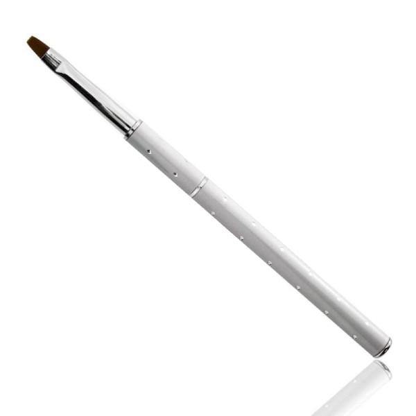 JUSTNAILS Pinsel Silber Punkte Gr.8