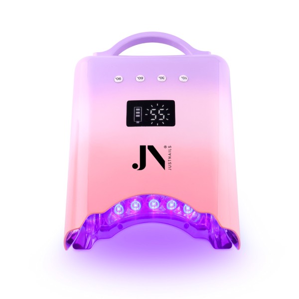 JUSTNAILS 78W Professional UV/LED Lampe Ombre Purple Pink Nr. 8